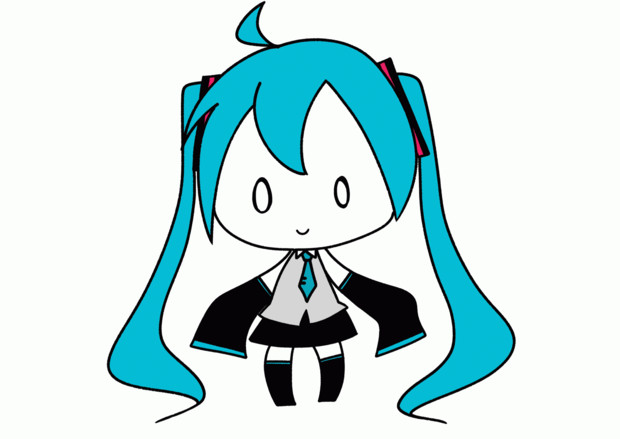ミクさん表情アニメ Macaron さんのイラスト ニコニコ静画 イラスト