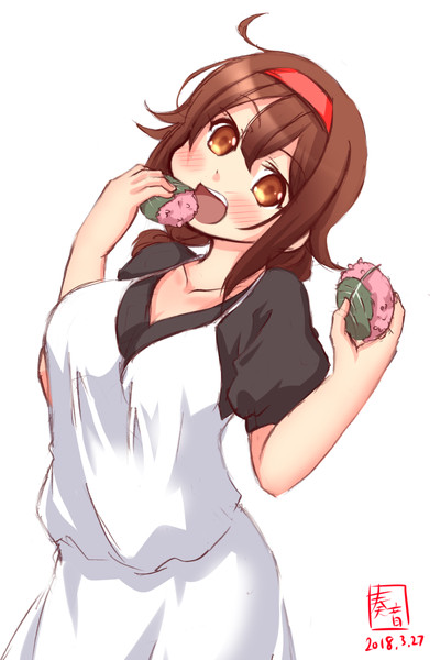 わんどろ桜餅白露 奏音 さんのイラスト ニコニコ静画 イラスト