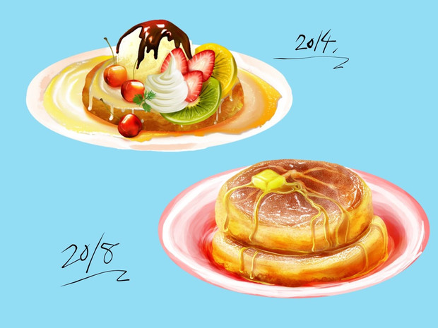 パンケーキ Asran さんのイラスト ニコニコ静画 イラスト
