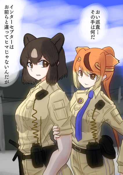 昔のキンシコウとヒグマ 新快速さん さんのイラスト ニコニコ静画 イラスト