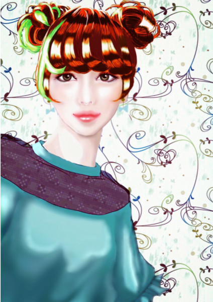 女の友情と筋肉のウッチーを描き直してみた くま姉 さんのイラスト ニコニコ静画 イラスト