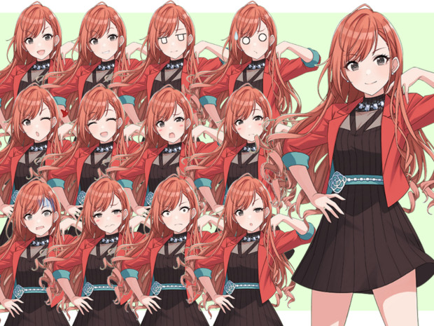 立ち絵 シャニマス 有栖川夏葉サンプル 配布開始 Centurio P さんのイラスト ニコニコ静画 イラスト