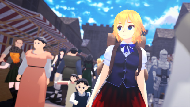 リベルニア公国商業地区 / 瀬戸 さんのイラスト ニコニコ静画 (イラスト)