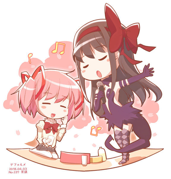 ワンドロ描き足し お花見 茶請 おかみかいこう さんのイラスト ニコニコ静画 イラスト