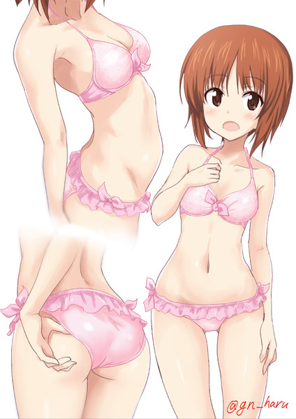 西住みほさん 銀曜ハル さんのイラスト ニコニコ静画 イラスト