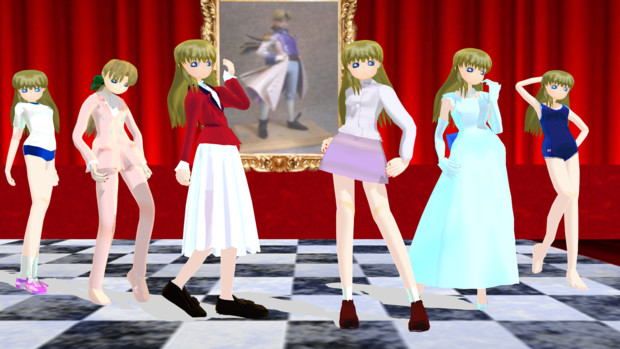 Mmdガンダムw リリーナ様モデル更新 犬科の猛獣 その２ さんのイラスト ニコニコ静画 イラスト