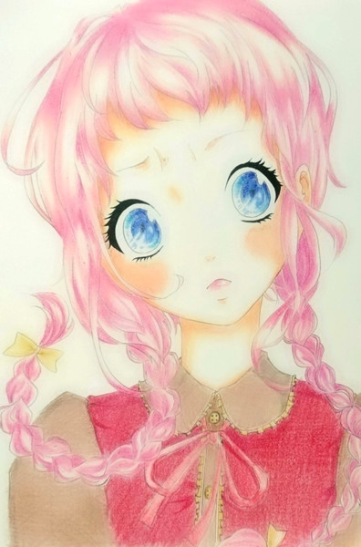 三つ編みの女の子 琴葉 さんのイラスト ニコニコ静画 イラスト