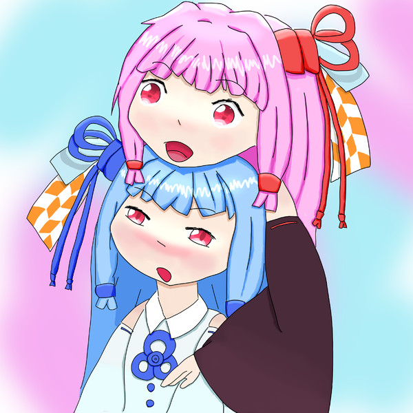 いちゃいちゃ琴葉姉妹 ふたばん さんのイラスト ニコニコ静画 イラスト