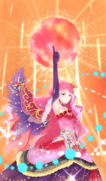 アイカツスターズ 認定証 カード エルザの太陽のドレス