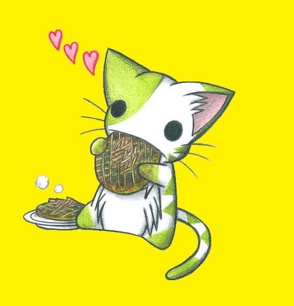 お好み焼きにゃんこ わにねこwithくまこ さんのイラスト ニコニコ静画 イラスト