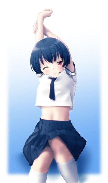 体を伸ばすミコ とらつぐみ さんのイラスト ニコニコ静画 イラスト
