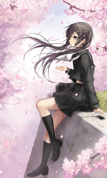 桜 制服 ツインテール 小鳥遊啓 さんのイラスト ニコニコ静画 イラスト