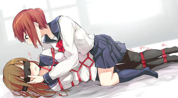 緊縛百合 まぐろシャイニング さんのイラスト ニコニコ静画 イラスト