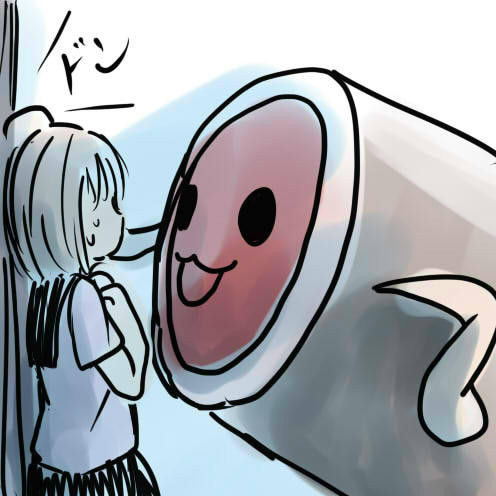 どんちゃんが壁ドンして ドン 高山大ｐ さんのイラスト ニコニコ静画 イラスト