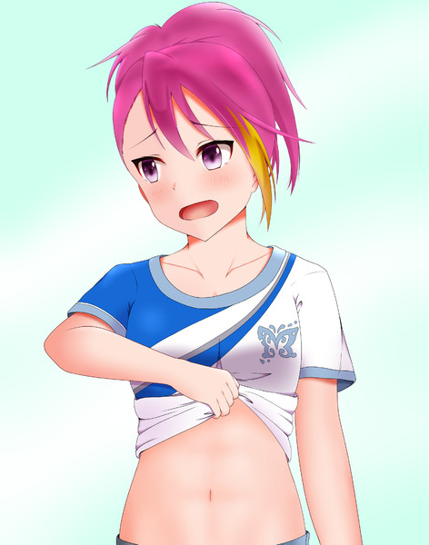 実は最近、腹筋がうっすら割れてきてさ……。