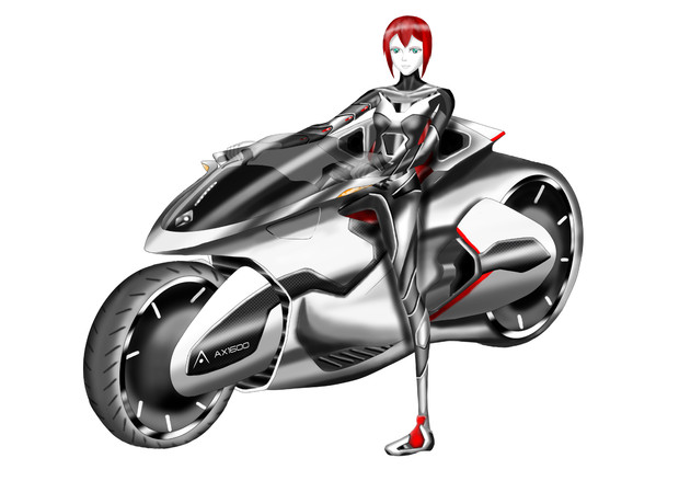 バイククールガール Futuretky21 さんのイラスト ニコニコ静画 イラスト
