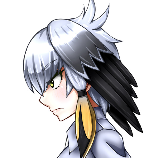 横顔ハシビロコウ じぐ さんのイラスト ニコニコ静画 イラスト