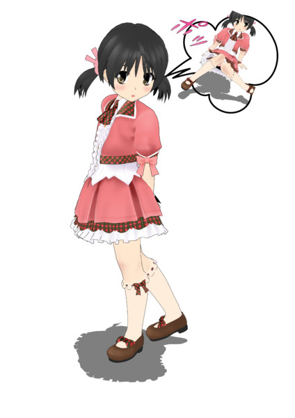 私のパンツ見たでしょう 十姉妹 さんのイラスト ニコニコ静画 イラスト