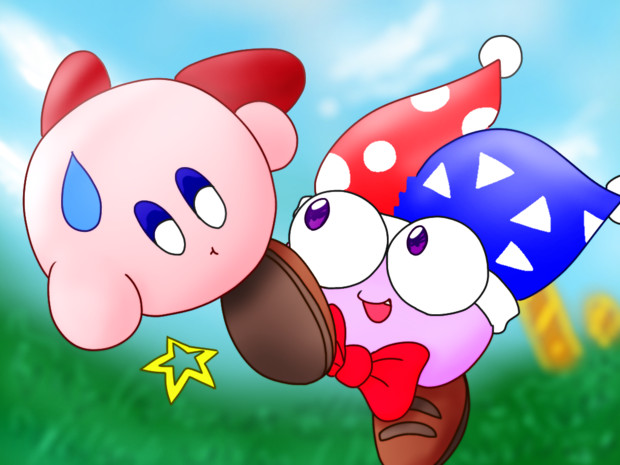 マルクとカービィ 月島鈴 さんのイラスト ニコニコ静画 イラスト