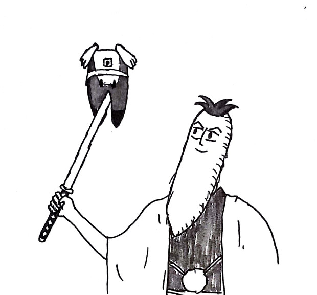 だいこん侍とボス なかあま さんのイラスト ニコニコ静画 イラスト