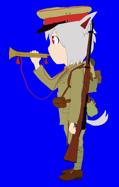軍隊ラッパを吹くinu 絵を描くミリ オタク さんのイラスト ニコニコ静画 イラスト