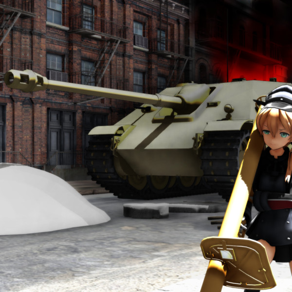 【MMD艦これ】市街戦始まる