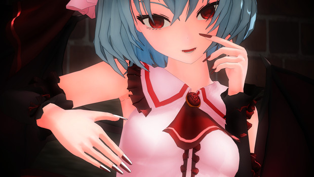 Mmd カリスマおぜう様 Wodeto さんのイラスト ニコニコ静画 イラスト