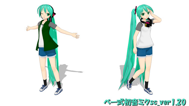 ベー式初音ミクsc Ver1 べー さんのイラスト ニコニコ静画 イラスト