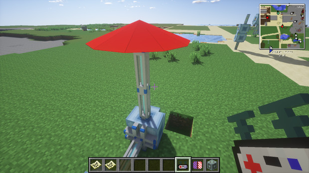 Minecraft 傘 Jointblock まから さんのイラスト ニコニコ静画 イラスト
