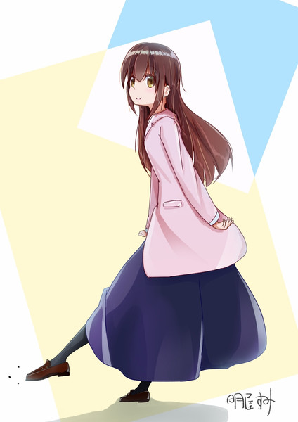 見返り美少女 明屋すみ さんのイラスト ニコニコ静画 イラスト