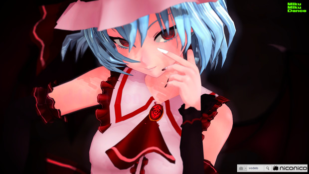 Mmd ヤンデレミリア J クレイ式モデル改変 1080p Wodeto さんのイラスト ニコニコ静画 イラスト