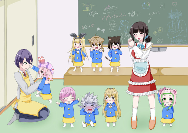 にじさんじ幼稚園二期生 澄乃 さんのイラスト ニコニコ静画 イラスト