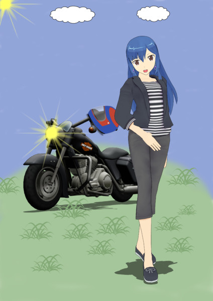 ツーリング 十姉妹 さんのイラスト ニコニコ静画 イラスト