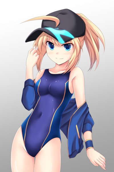 謎の競泳水着x クロス さんのイラスト ニコニコ静画 イラスト