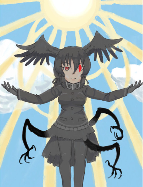けものフレンズ ヤタガラス シャオ ブルーナ さんのイラスト ニコニコ静画 イラスト