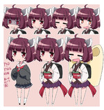 デフォルメきりたん素材