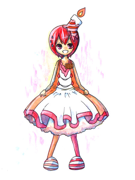 お菓子擬人化 ニコニコ静画 イラスト