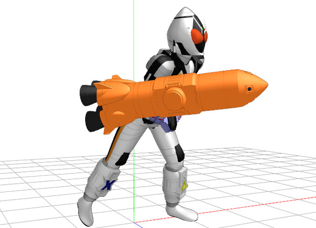 Mmd仮面ライダー ロケットモジュール Settingsun さんのイラスト ニコニコ静画 イラスト
