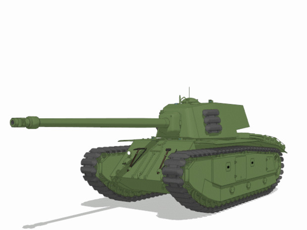 【MMD-OMF8】【MMD陸軍】ARL44【モデル配布】