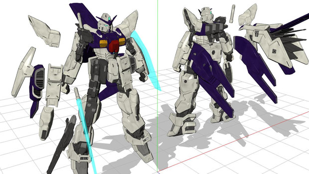 Mmd Omf8 Gセイバー スペースモード Mmdガンダム 季ノ木 さんのイラスト ニコニコ静画 イラスト