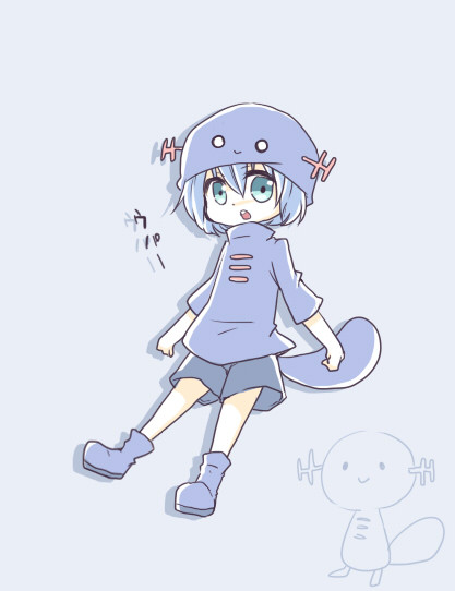 ウパー擬人化 くろす さんのイラスト ニコニコ静画 イラスト