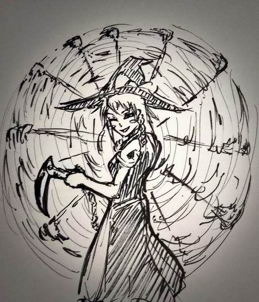 まだまだ鎖鎌を振り回すsz姉貴 藍杏疾風 さんのイラスト ニコニコ静画 イラスト