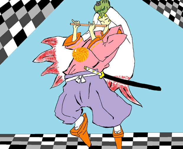 ペイント マウス で大神ウシワカを描いた Stereophonic さんのイラスト ニコニコ静画 イラスト