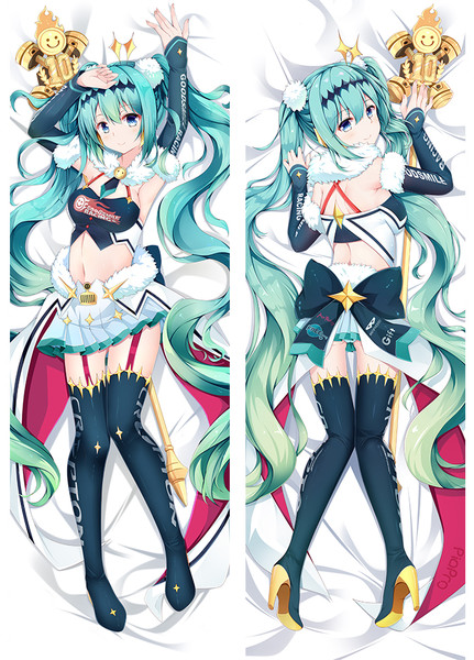 Vocaloid ボーカロイド ボカロ 初音ミク レーシングミク18 抱き枕カバー Akatsuki さんのイラスト ニコニコ静画 イラスト