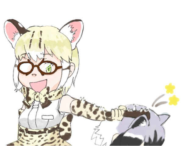 けものフレンズ マーゲイの特殊行動 シャオ ブルーナ さんのイラスト ニコニコ静画 イラスト