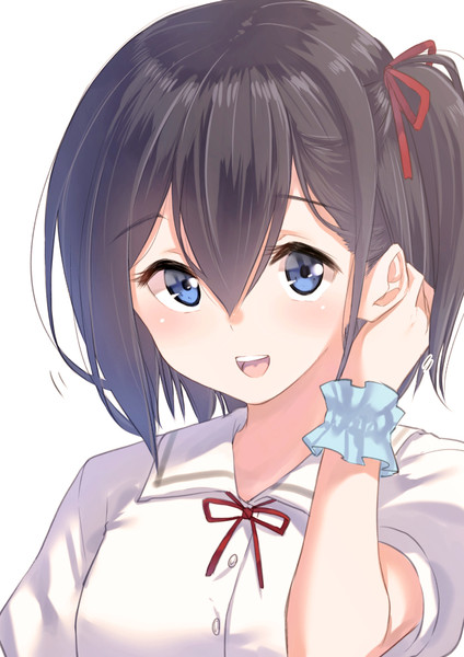 私の顔じっと見てどうしたの 雪あられ さんのイラスト ニコニコ静画 イラスト