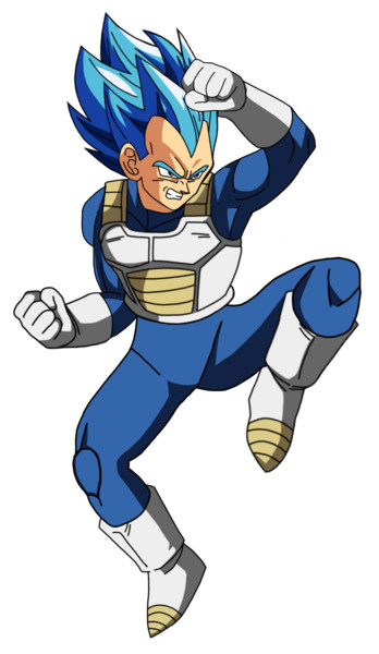 ガードするssgssベジータ 進化 の立ち絵 Vegeta さんのイラスト ニコニコ静画 イラスト