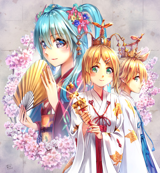 積思花顔競 祝春超歌舞伎賑 Sarasa Kanbi さんのイラスト ニコニコ静画 イラスト