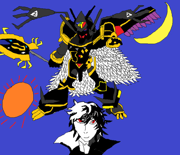 アルファモン ネクロファントムモード 魔神サタファさん さんのイラスト ニコニコ静画 イラスト