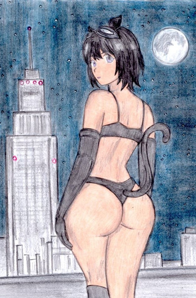 つばさキャットウーマン 狐火 さんのイラスト ニコニコ静画 イラスト